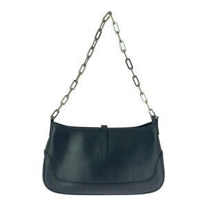 Gucci Jackie shoulder black chain bag leather